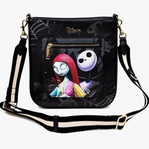 Wondapop Nightmare Before Christmas Flat Crossbody Bag